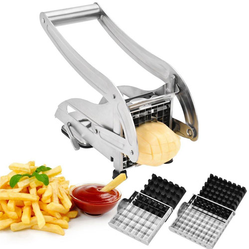 Potato Chipper & Cutter Stainless Steel French Fries Cutter