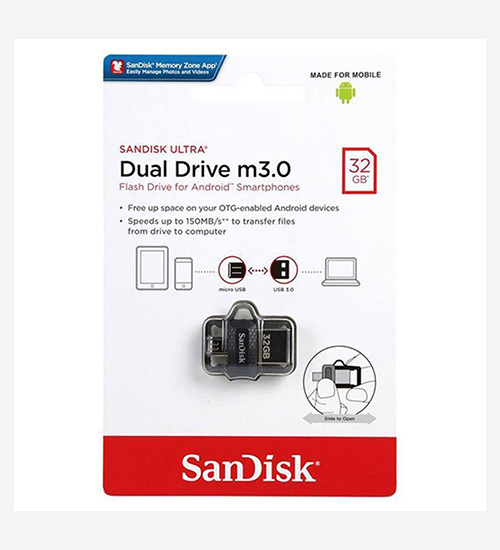 sandisk 32gb otg usb flash drive 3.00