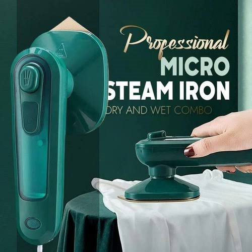 Professional Micro Steam Iron Dry and Wet Ironing Pressing Iron Stylish Mini Small Electric Light