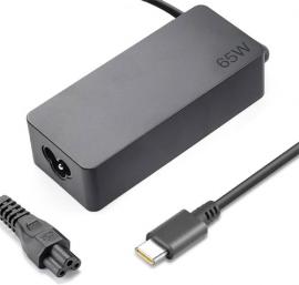 Lenovo 65W USB Type-C AC Laptop Charger with Power Cord